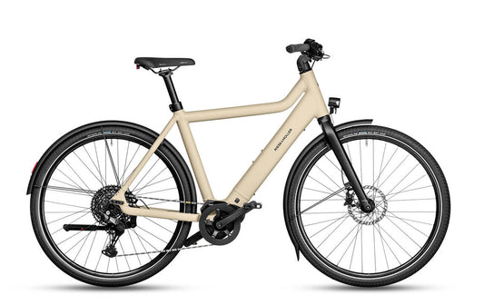 Riese & Müller Culture Touring / 56 cm / Biscuit / Led Remote / 400 Wh / Suspension Kit